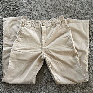 Great used condition carhartt khaki 32x34